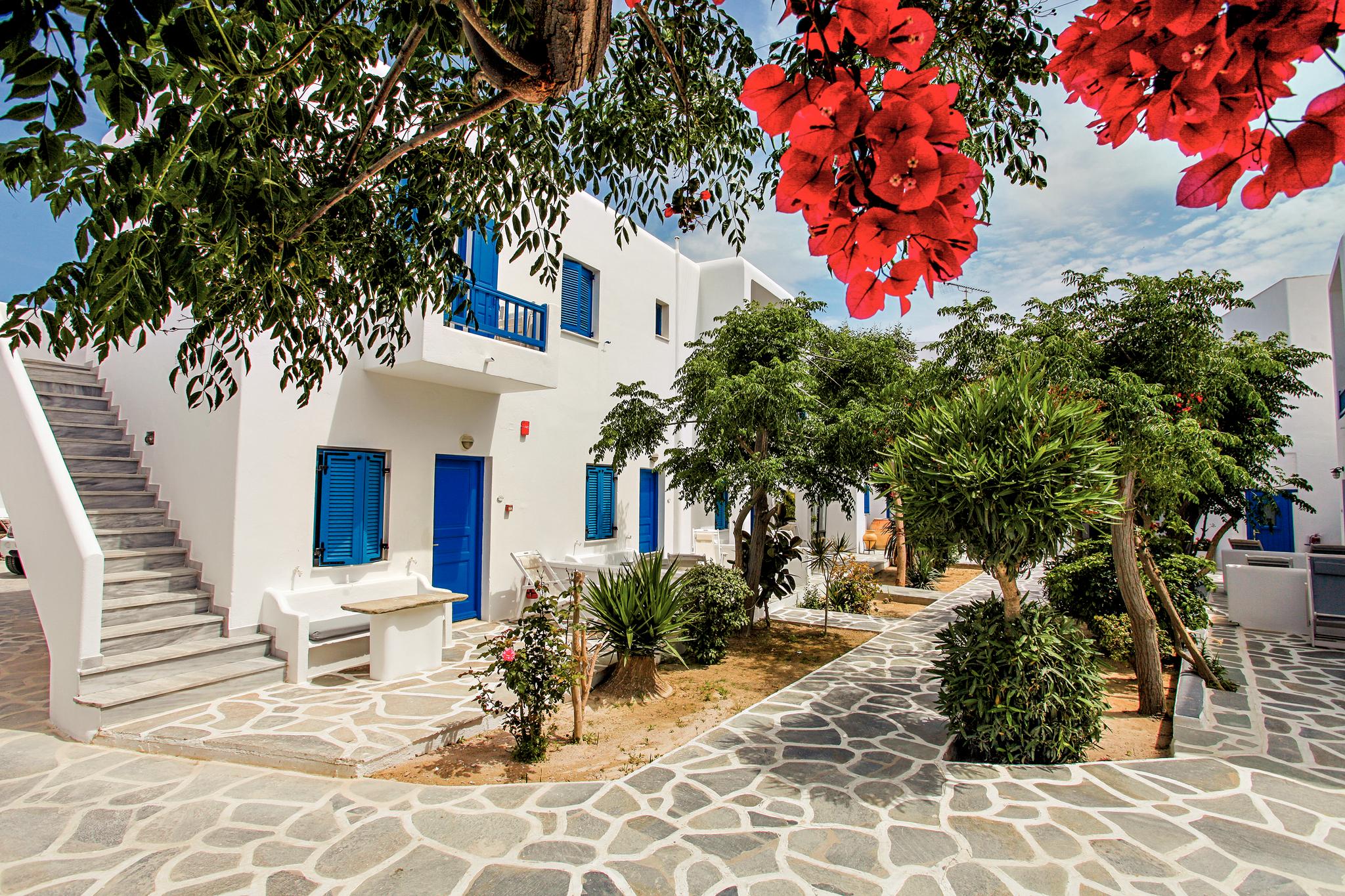 Acrogiali Beachfront Hotel Mykonos Platys Gialos  Eksteriør billede